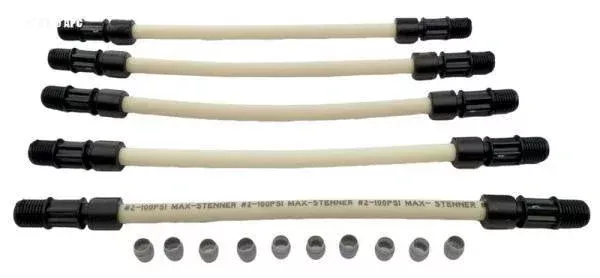 #2 Santoprene, 0-100 psi/0-6.9 bar, 5/pk