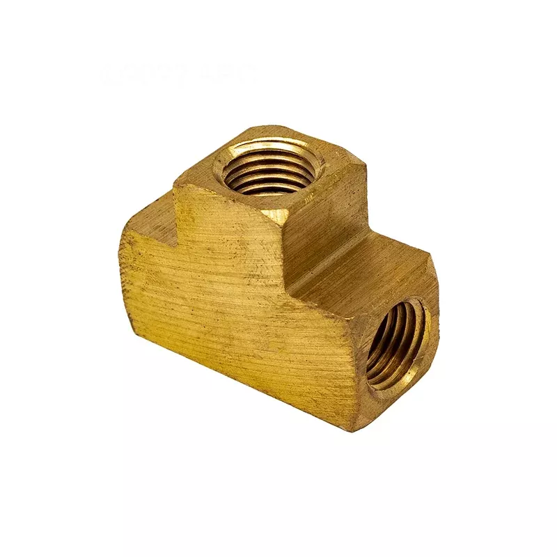 .25" FPT BRASS TEE