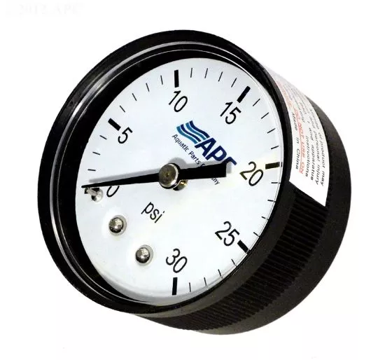 .25IN TAP 0-30# BACK MOUNT PRESSURE GAUGE