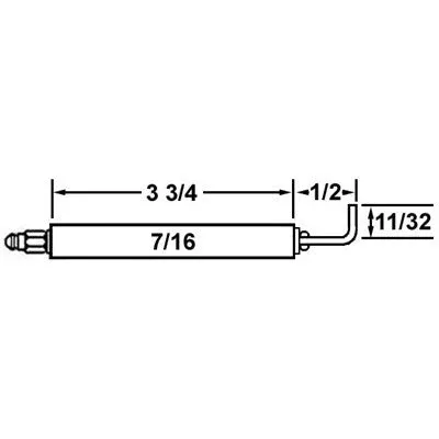 26941 (Crown ) | Pyronics Electrode | Electrode