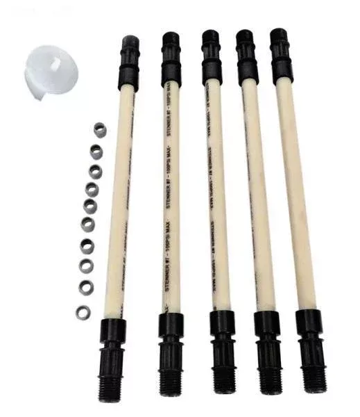 #7 Santoprene, 26-100 psi/1.7-6.9 bar, Single Head, 5/pk