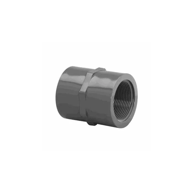.75" FPT COUPLING SCHEDULE 80 GRAY