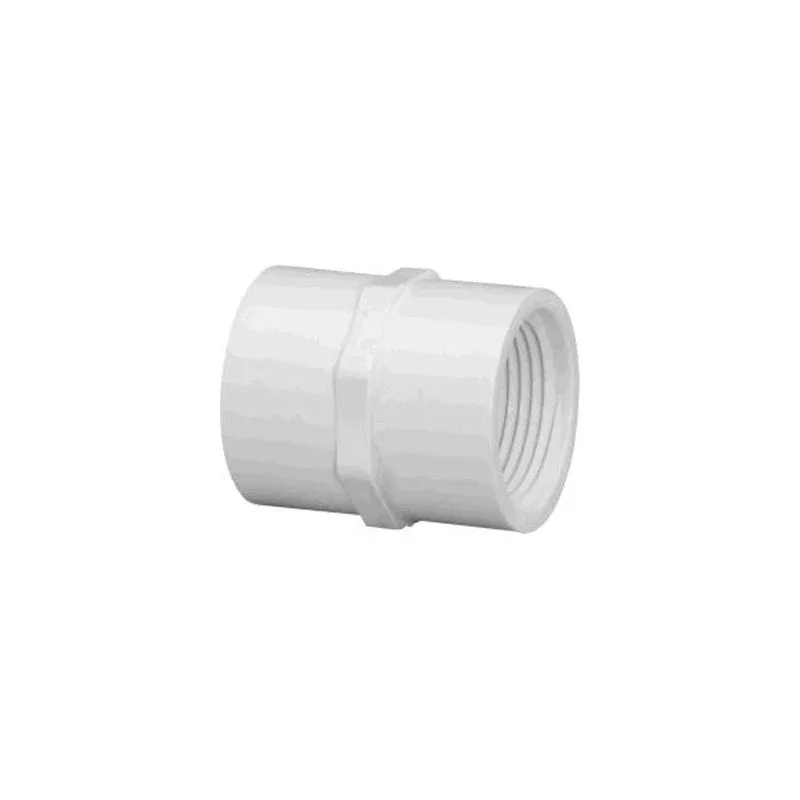 .75" X .5" FPT COUPLING GRAY