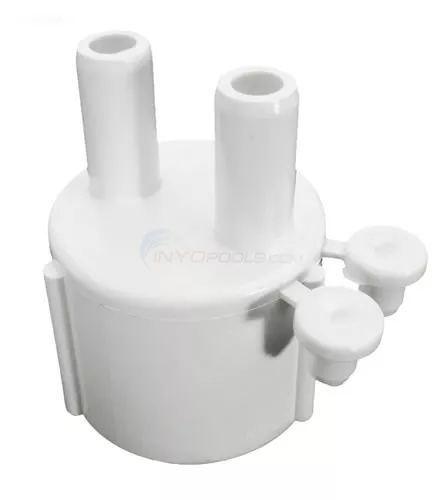 "END CAP MANIFOLD 1""S x (2) 3/8"" BARBS" - 672-4020