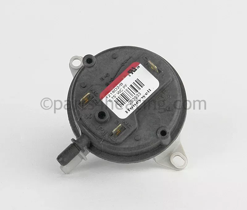 Reznor 203933 Pressure Switch 0.75 Inch 0-4000 Foot Elevation Red Label